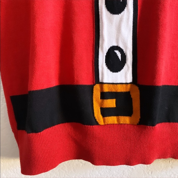 Cat and Jack Christmas Santa Claus Sweater - Picture 6 of 7